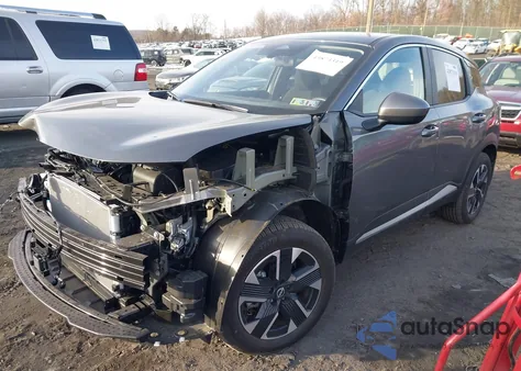 2025 Nissan Kicks Sv Intelligent Awd из США, поврежденный, VIN 3N8AP6CBXSL414669